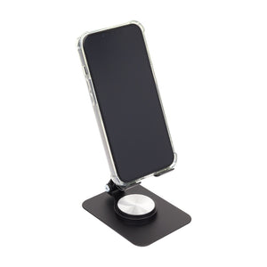 Base soporte para teléfono plegable con rotación